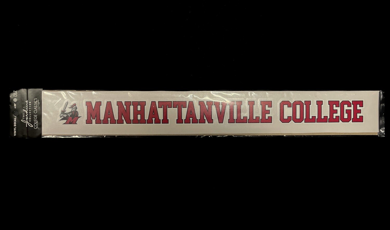VINYL DECAL 20&quot; MANHATTANVILLE RED