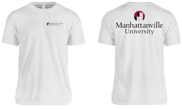 UNIVERSITY TEE - WHITE TWO SIDED
