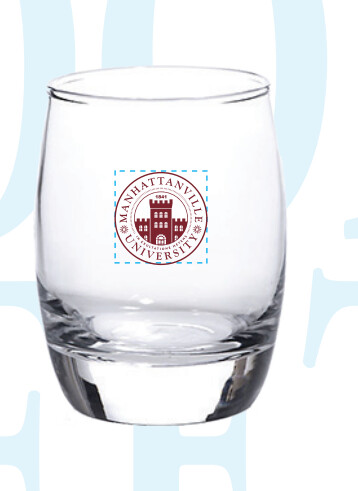 UNIVERSITY SEAL 6OZ WHISKEY GLASS