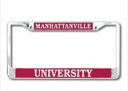 UNIVERSITY CHROME LICENSE PLATE FRAME