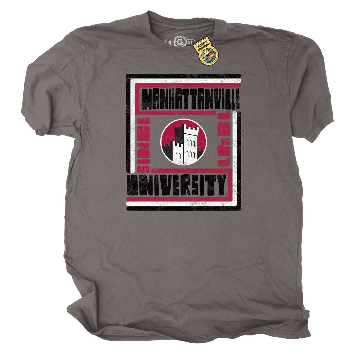 DUCK MANHATTANVILLE RETRO LINES SS TEE