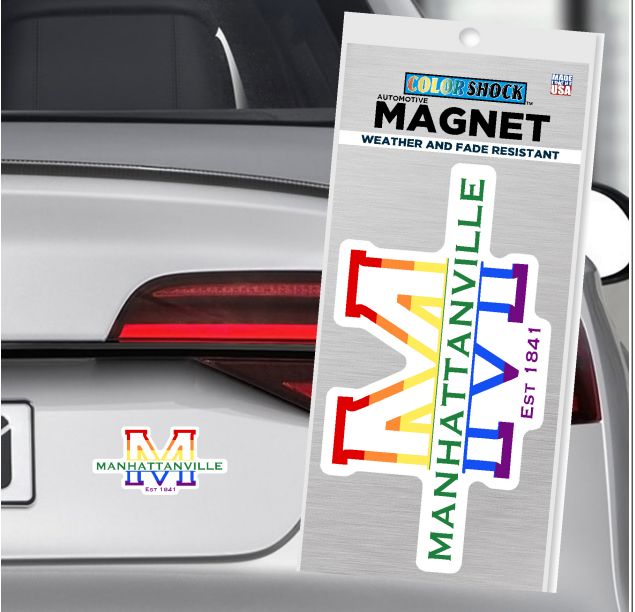 COLLEGIATE RAINBOW MAGNET