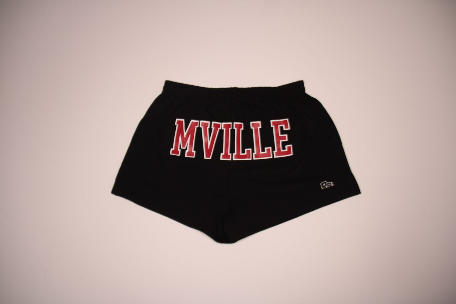H&amp;V SOFFEE SHORTS BLACK