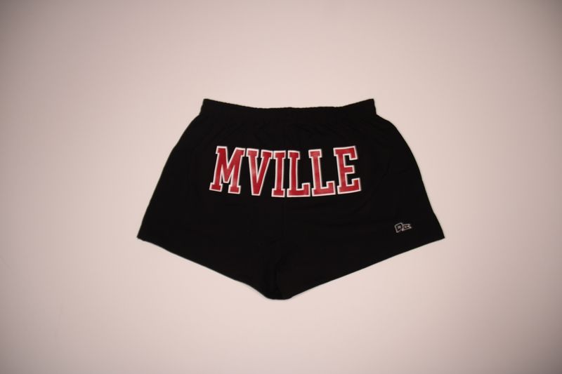 H&amp;V SOFFEE SHORTS BLACK