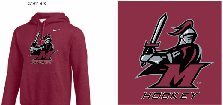 NIKE CLUB HOODIE - HOCKEY