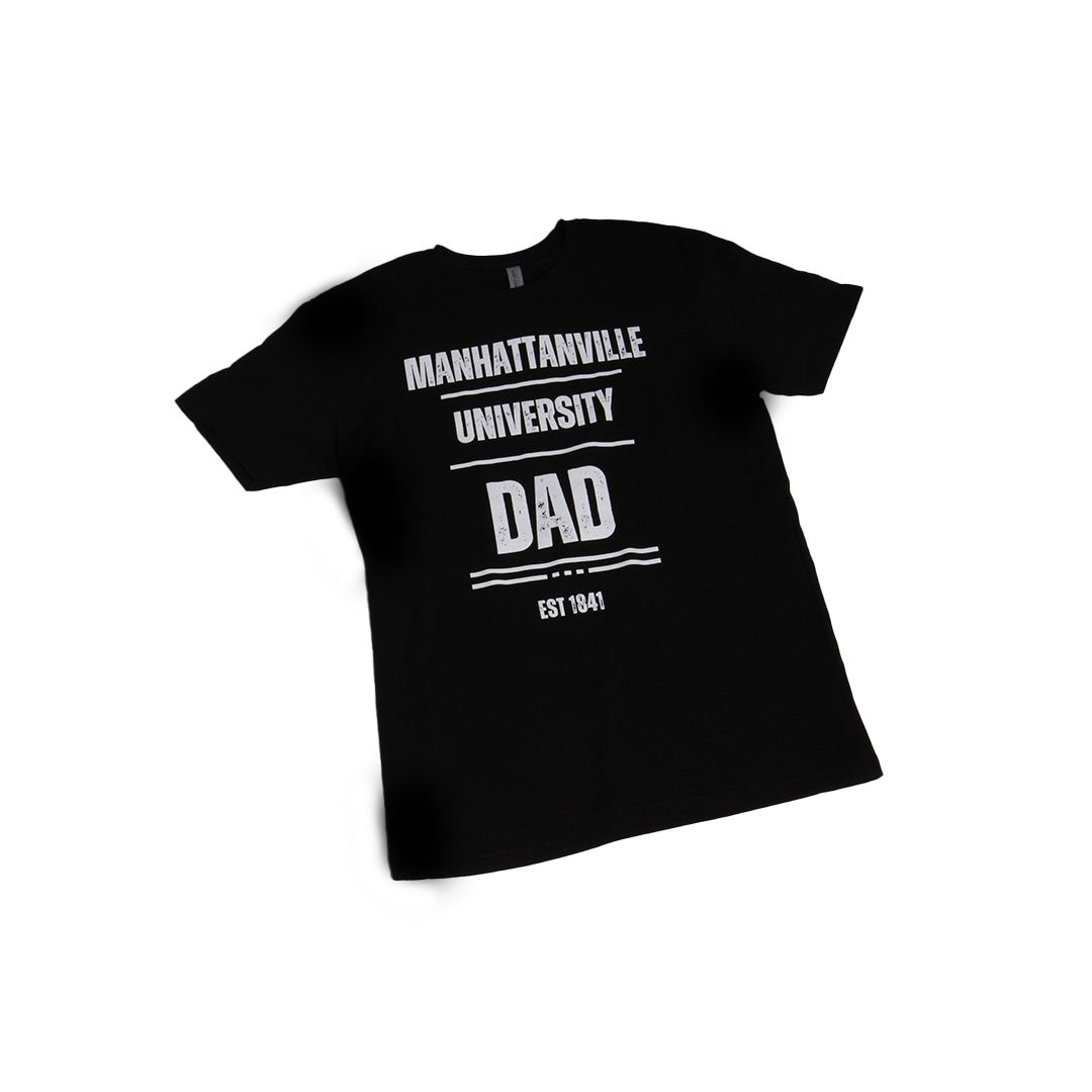 UNIVERSITY DAD TEE - Black