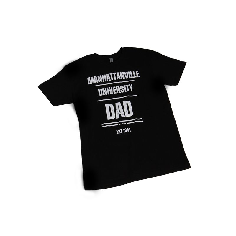 UNIVERSITY DAD TEE - Black