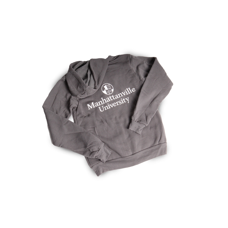 UNIVERSITY ZIP UP HOODIE - Asphalt