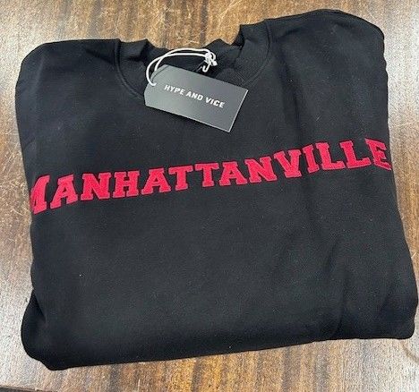 H&amp;V OFFSIDES CREWNECK - BLACK