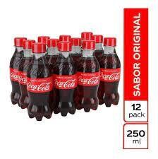 COCA COLA MINI PET 250 ML X12