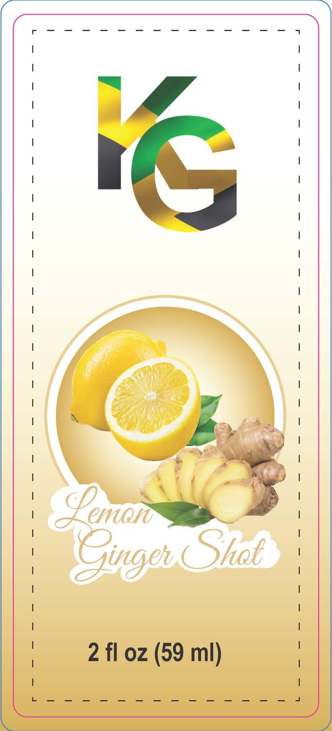 Ginger Lemon Shot