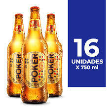 Poker Cerveza 750ml