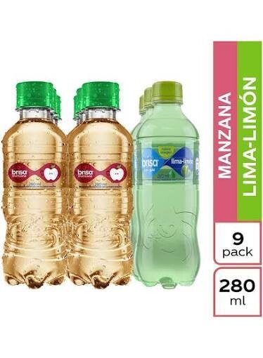 Agua Brisa manzana pet 280 und
