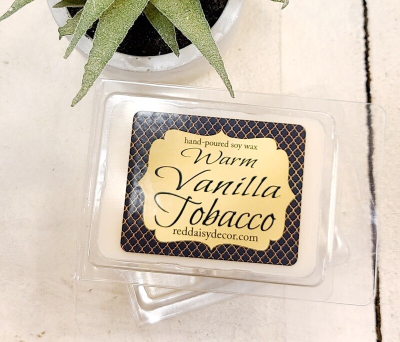 WARM VANILLA TOBACCO WAX MELT