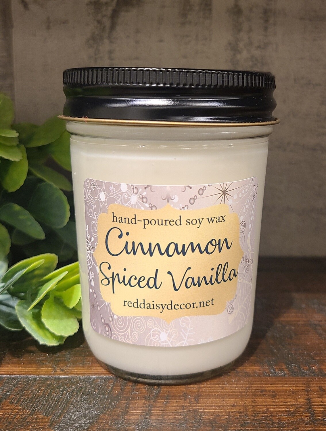 CINNAMON SPICED VANILLA  CANDLE