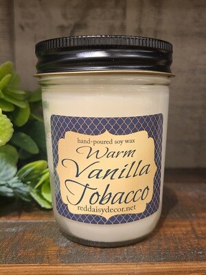 WARM VANILLA TOBACCO CANDLE