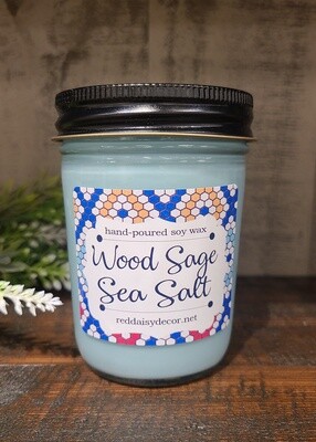 WOOD SAGE SEA SALT CANDLE
