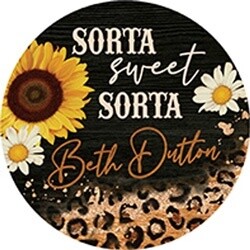 SORTA BETH DUTTON CAR COASTER
