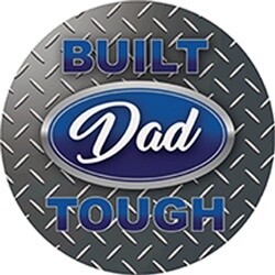 BUILT DAD TOUGH CAR COASTER