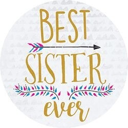 BEST SISTER EVER CAR COASTER
