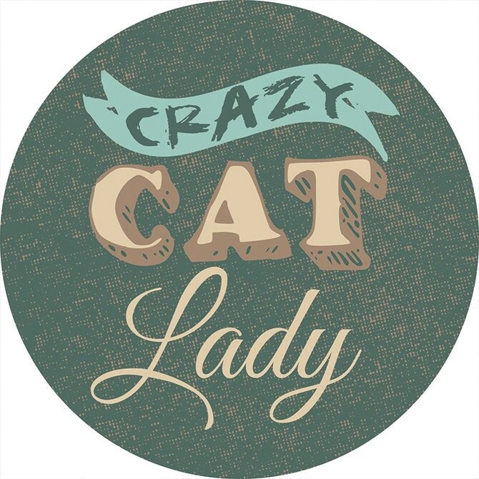 CRAZY CAT LADY CAR COASTER