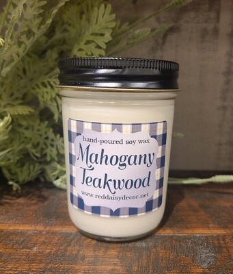 MAHOGANY TEAKWOOD CANDLE