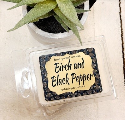 BIRCH AND BLACK PEPPER WAX MELT