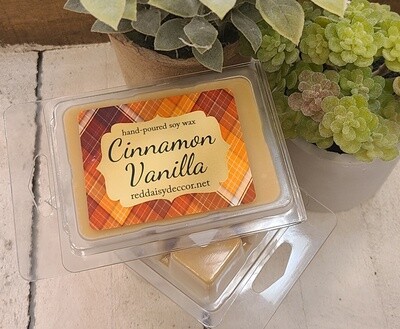 CINNAMON VANILLA WAX MELT