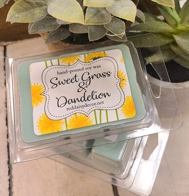 SWEET GRASS DANDANDELION WAX MELT