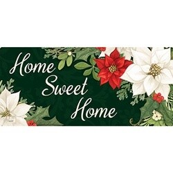 POINSETTIA HOLIDAY MINI MAT INSERT