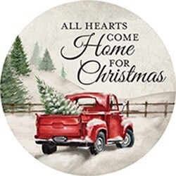 HOME FOR CHRISTMAS CAR COASTER