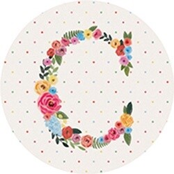 CAR COASTER FLORAL C