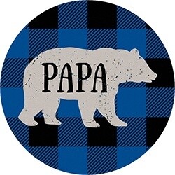 CAR COASTER PAPA BEAR