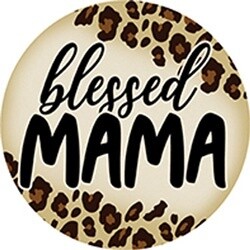 COASTER CAR-BLESSED MAMA LEOPARD