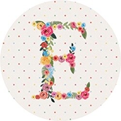 CAR COASTER FLORAL E