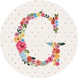 CAR COASTER FLORAL G