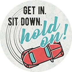 CAR COASTER HOLD ON