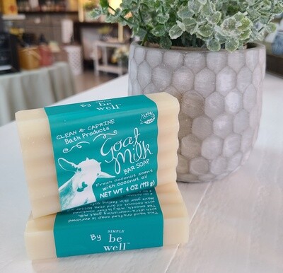 FRESH COCONUT GOAT MILK SOAP 4 OZ BAR