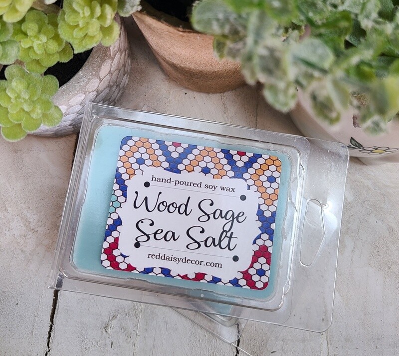 WOOD SAGE SEA SALT WAX MELT