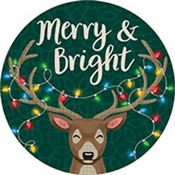 COASTER CAR-MERRY &amp; BRIGHT