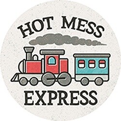 CAR COASTER HOT MESS EXPRESS