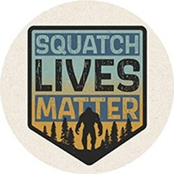 COASTER CAR SQUATCH LIVES MATTER