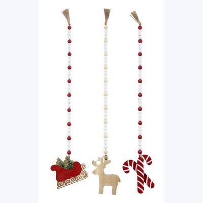 BEADED  CHRISTMAS  ORNAMENT