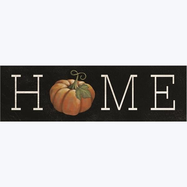 WOOD HOME PUMPKIN WALL ART