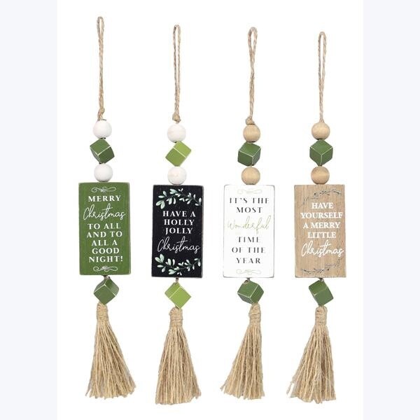 GREEN CHRISTMAS ORNAMENT