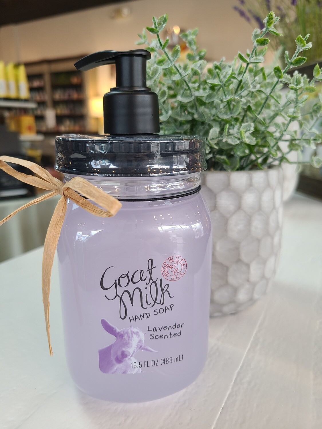 GOAT MILK LIQUID HAND SOAP LAVENDER 16.5OZ
