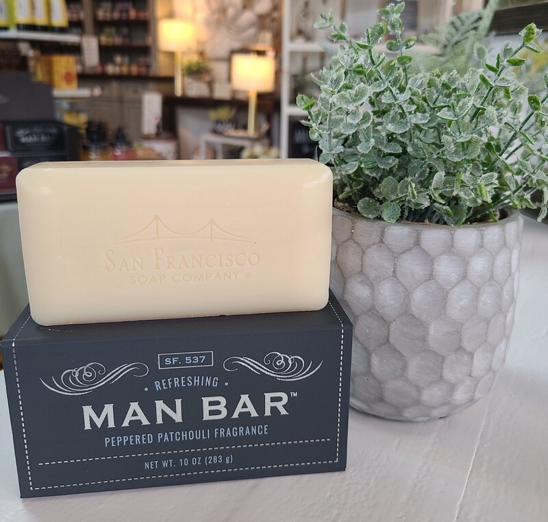 PEPPERED PATCHOULI MAN BAR