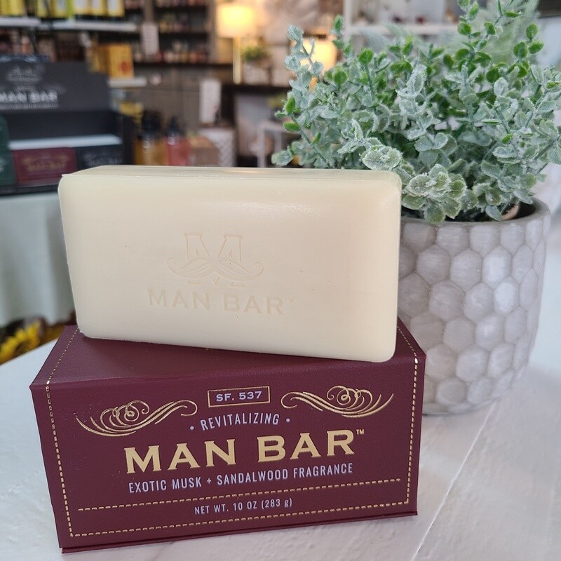 EXOTIC MUSK AND SANDALWOOD MAN BAR 10 OZ.