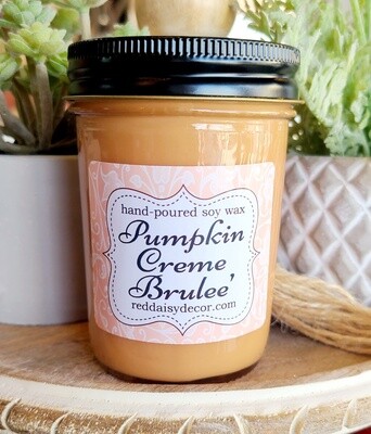 PUMPKIN CREME BRULEE CANDLE