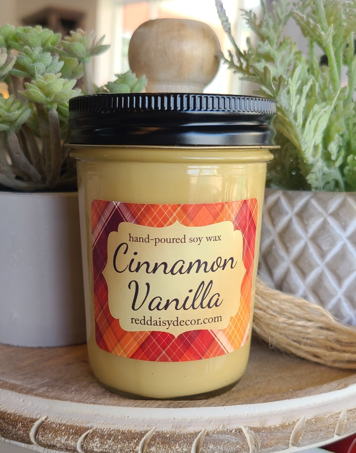 CINNAMON  VANILLA CANDLE
